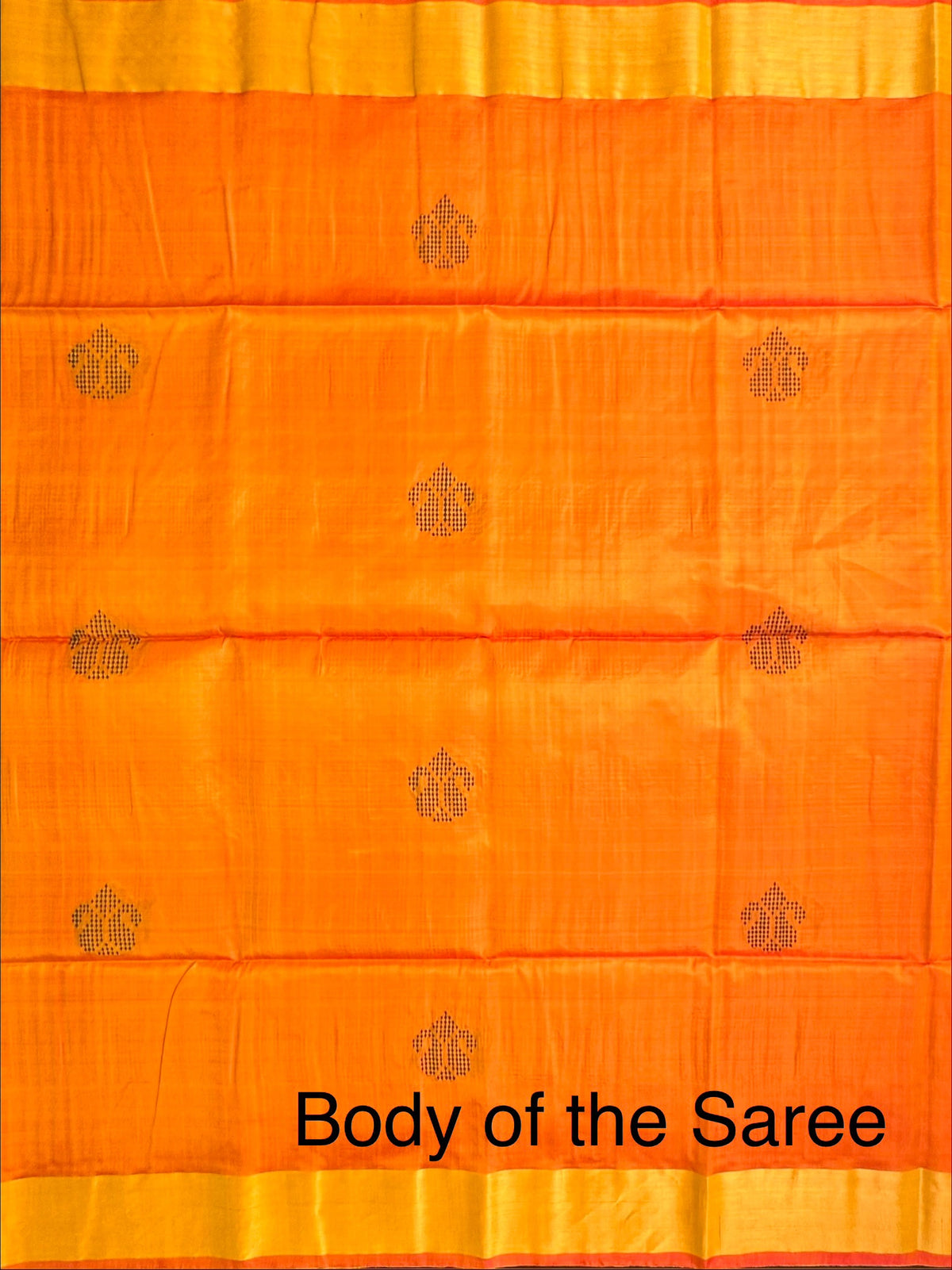 Mustard-Purple Assam Resham Weave Pure Silk Saree