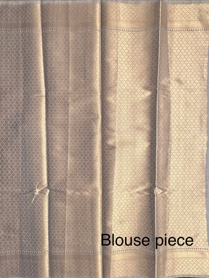 Grey Ananya Tissue Saree