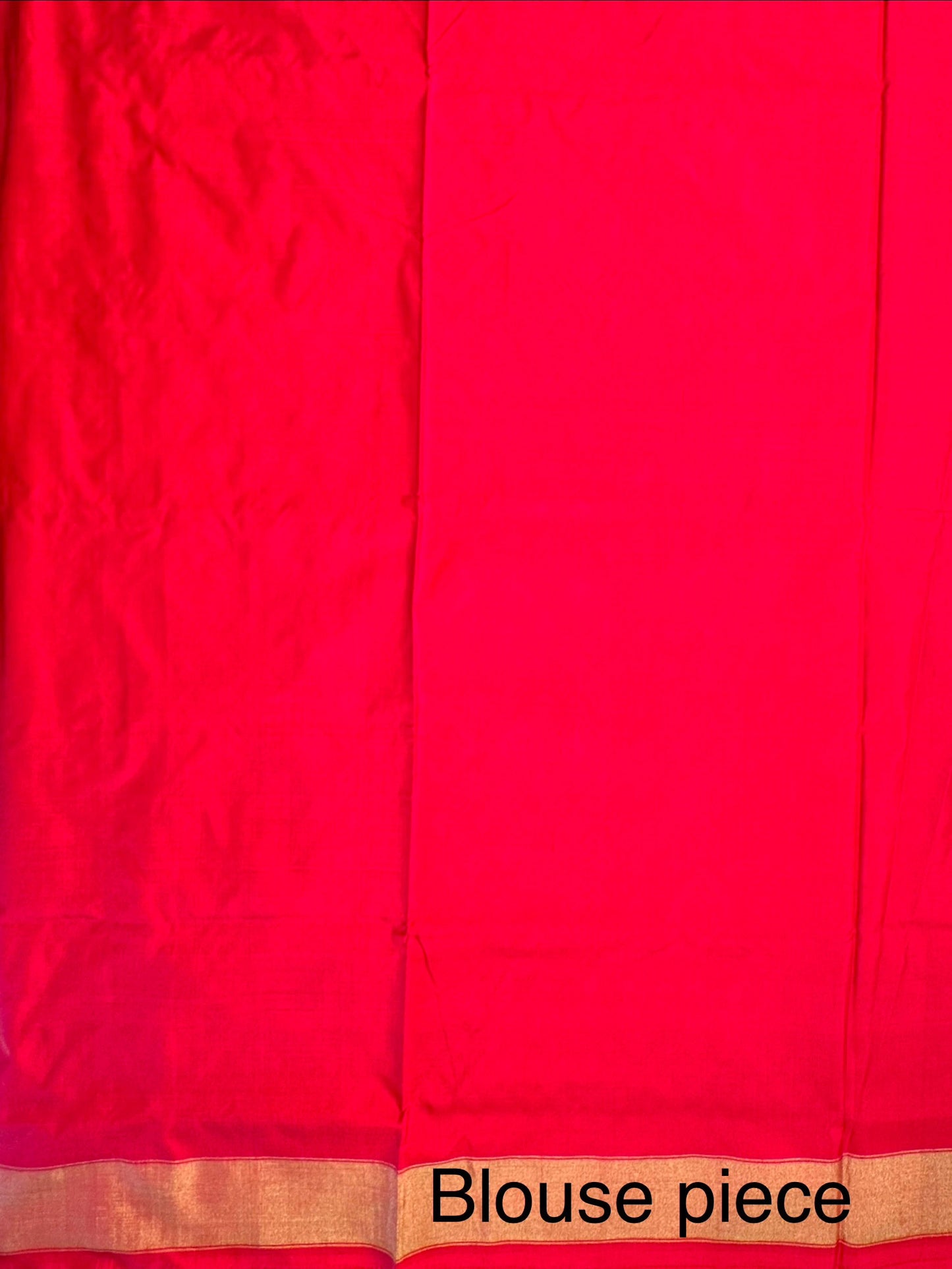Red Ikkat  Pure Silk Saree