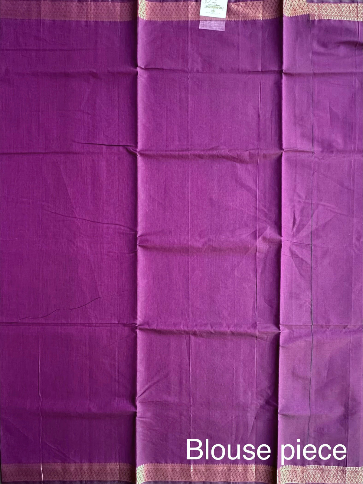 Purple Kovai Pure Cotton Saree