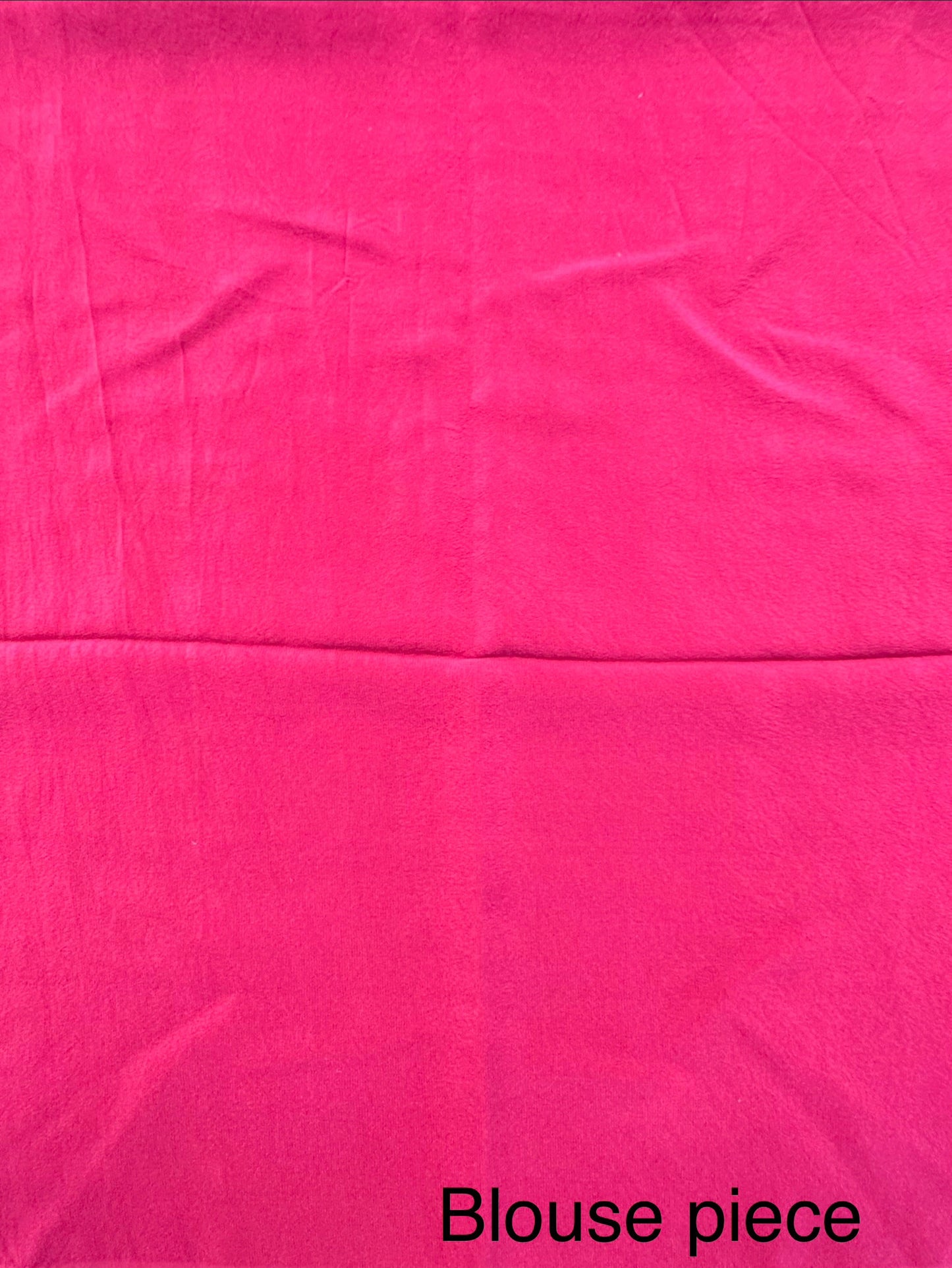 Dusky Pink Rai Bandhej Chinon Saree with Crepe Blouse