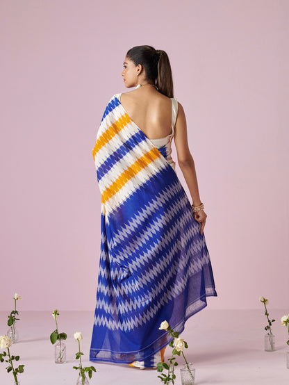 Ikkat Cotton Saree