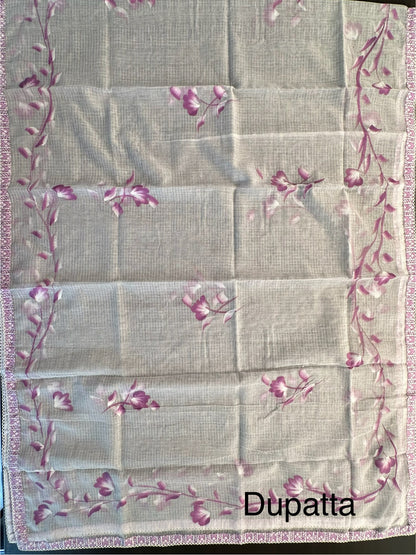 Jaipuri Cotton 3 -Piece Suit