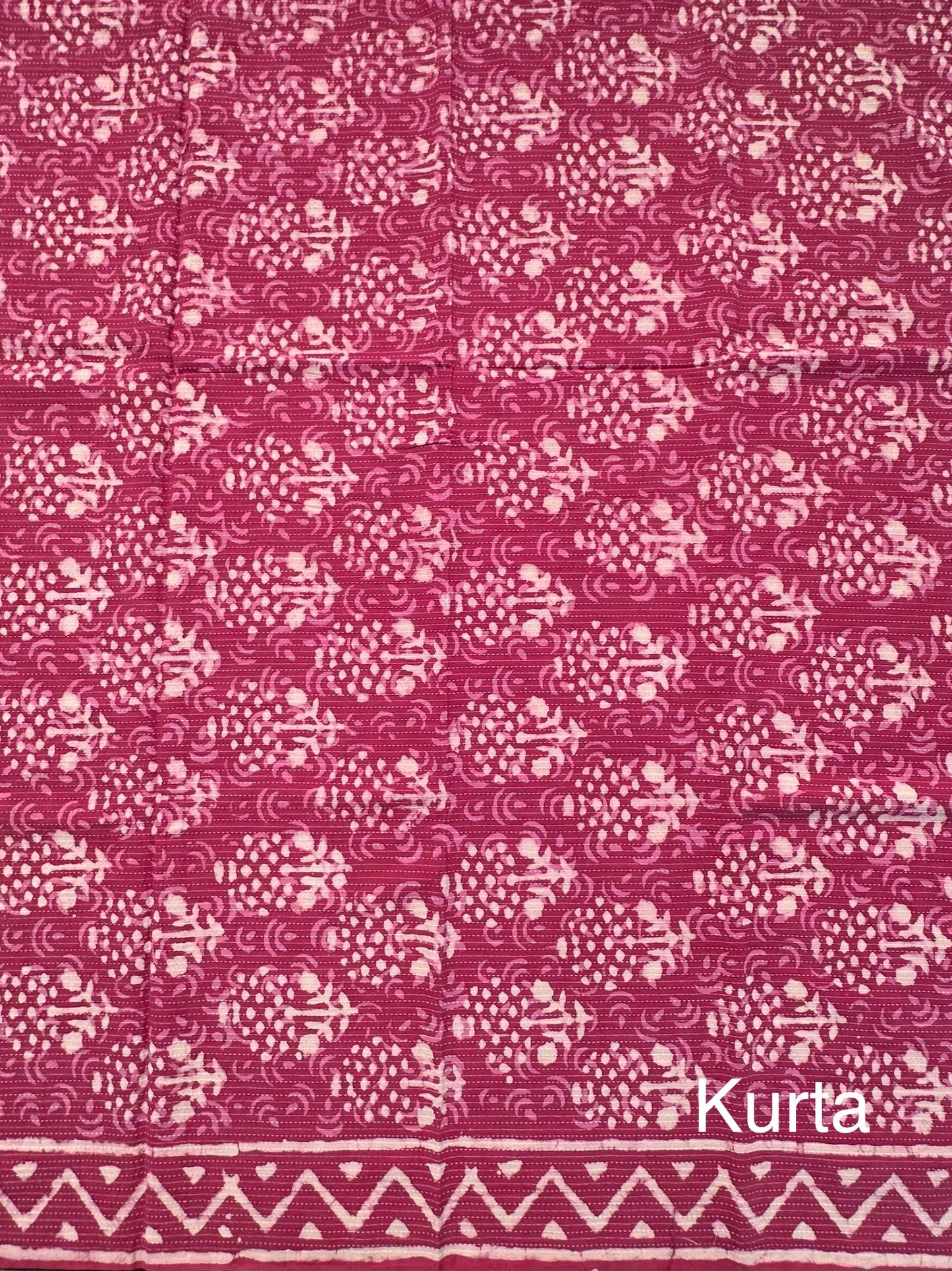 Magenta Akira Pure Cotton Suit