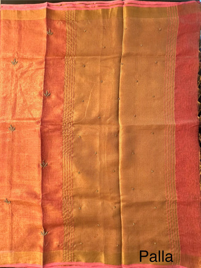 Fancy Tissue Saree