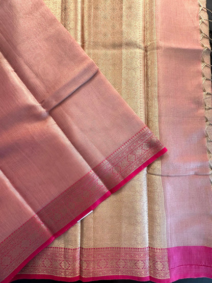 Pink Amrit Tissue Saree