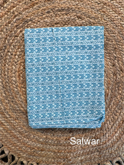 Jaipuri Cotton 3 -Piece Suit