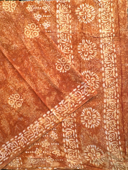 Batik Pure Cotton Saree