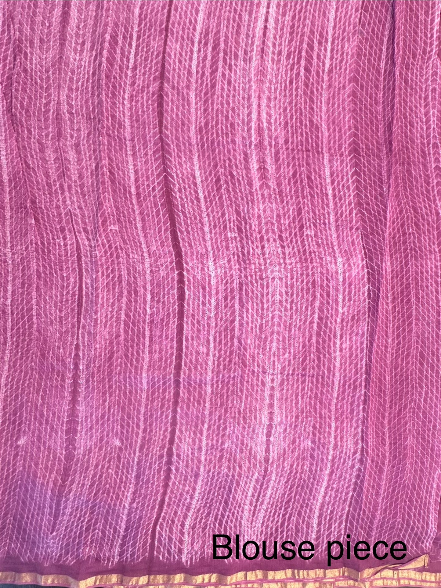 Pink Chanderi Saree