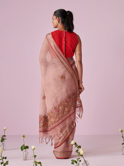 Blended Cotton Saree