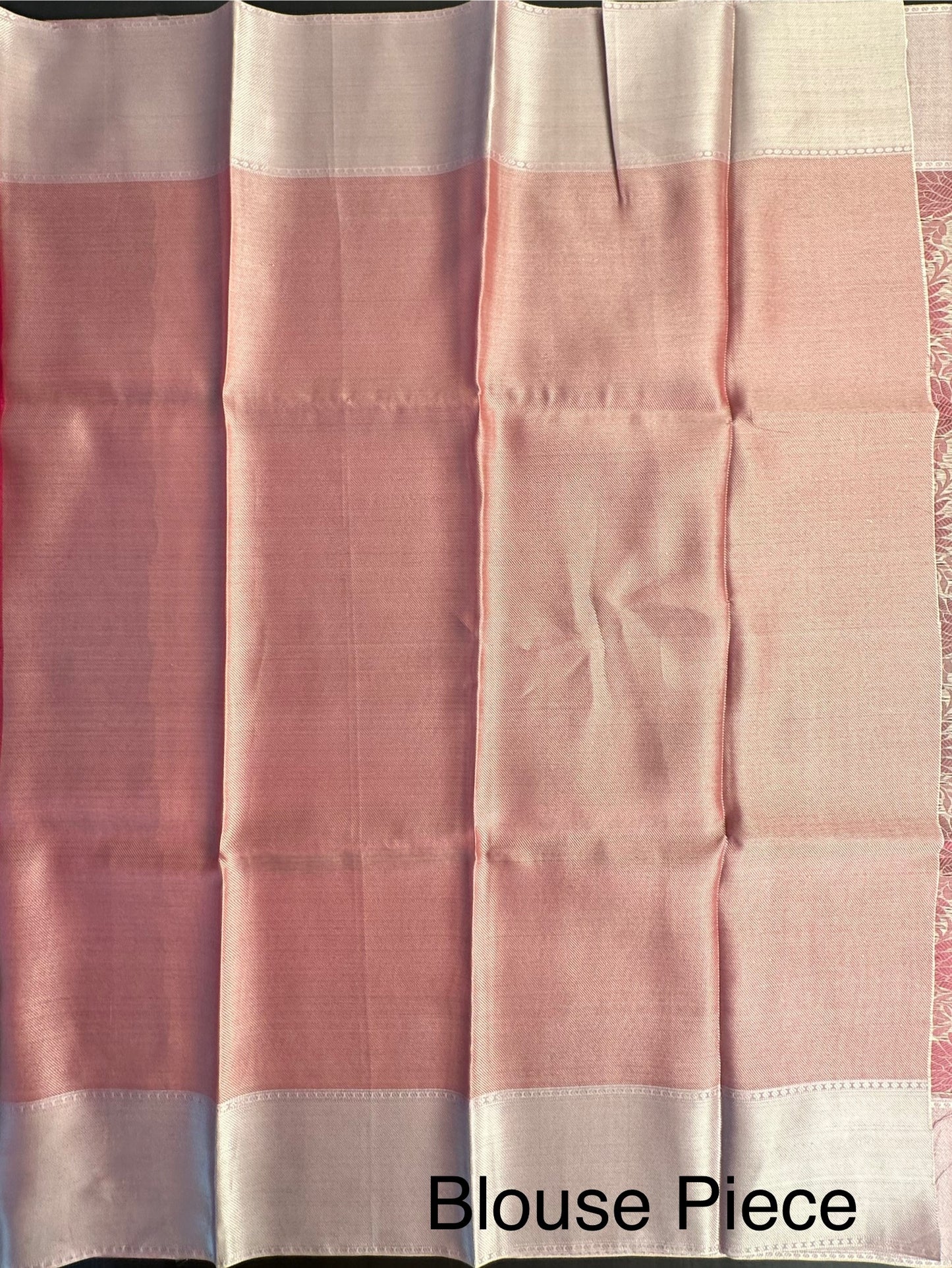 Pink Blended Tissue Saree