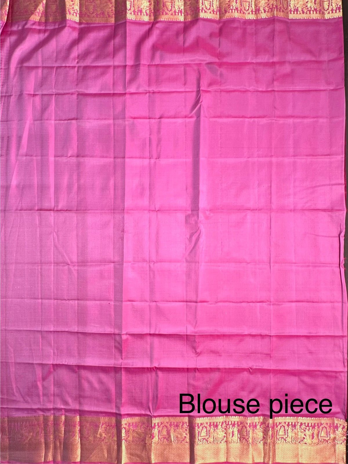 Purple Pondicherry Pure Silk Saree