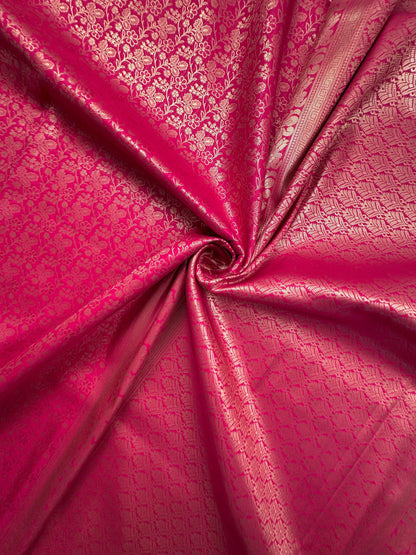 Rani Jamawar Artificial Silk Saree