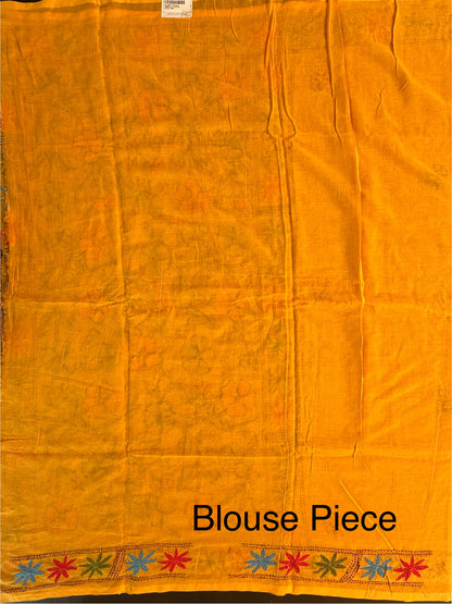 Kaantha Embroidery Cotton Saree