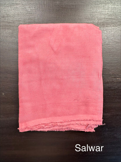 Pink Fancy Cotton 3-Piece Suit