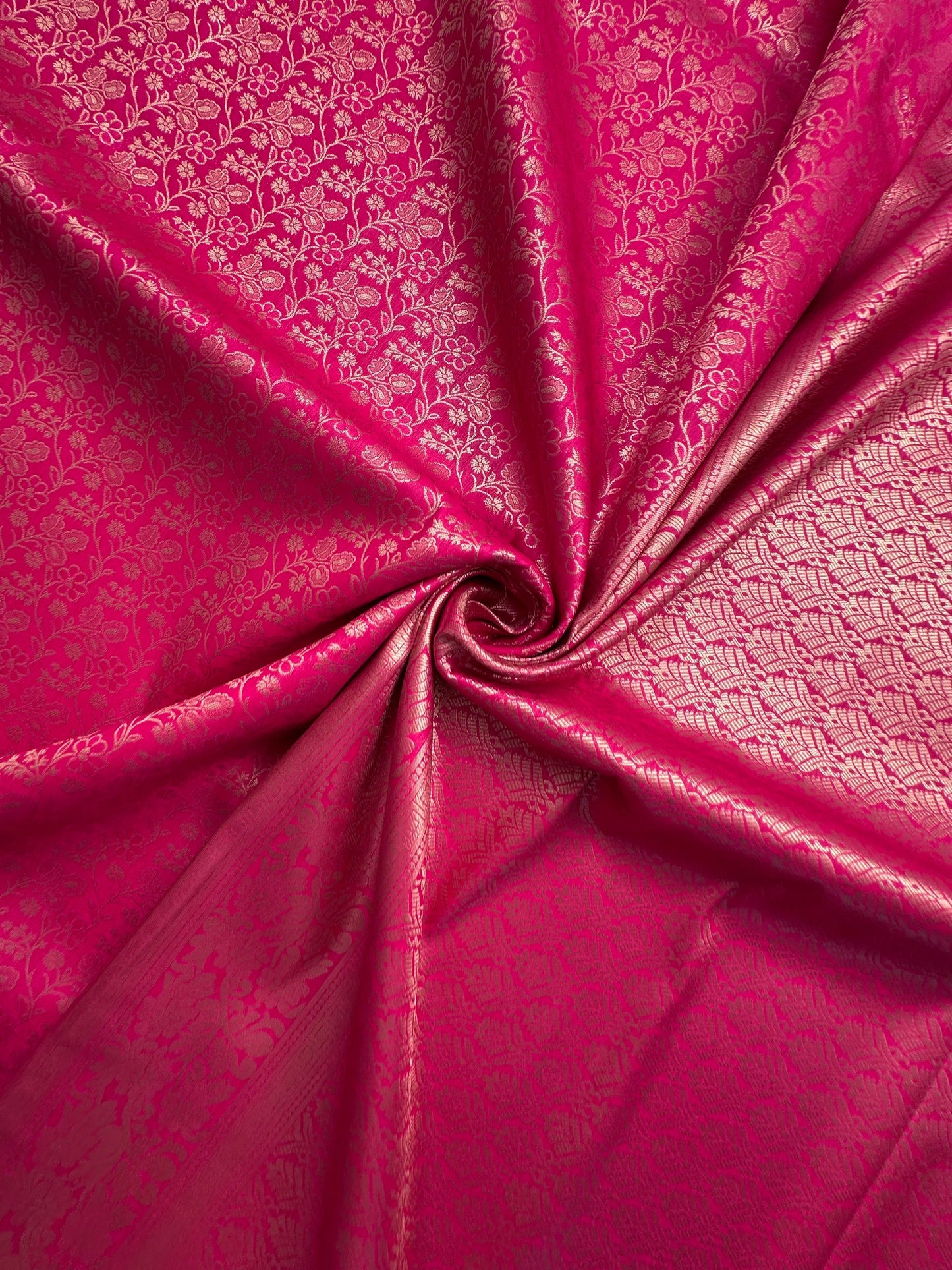 Rani Jamawar Art Silk Saree