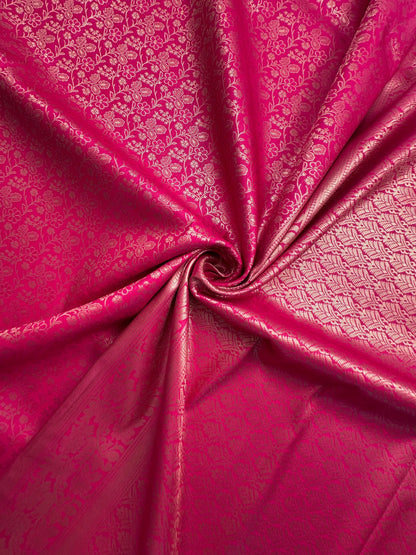 Rani Jamawar Art Silk Saree