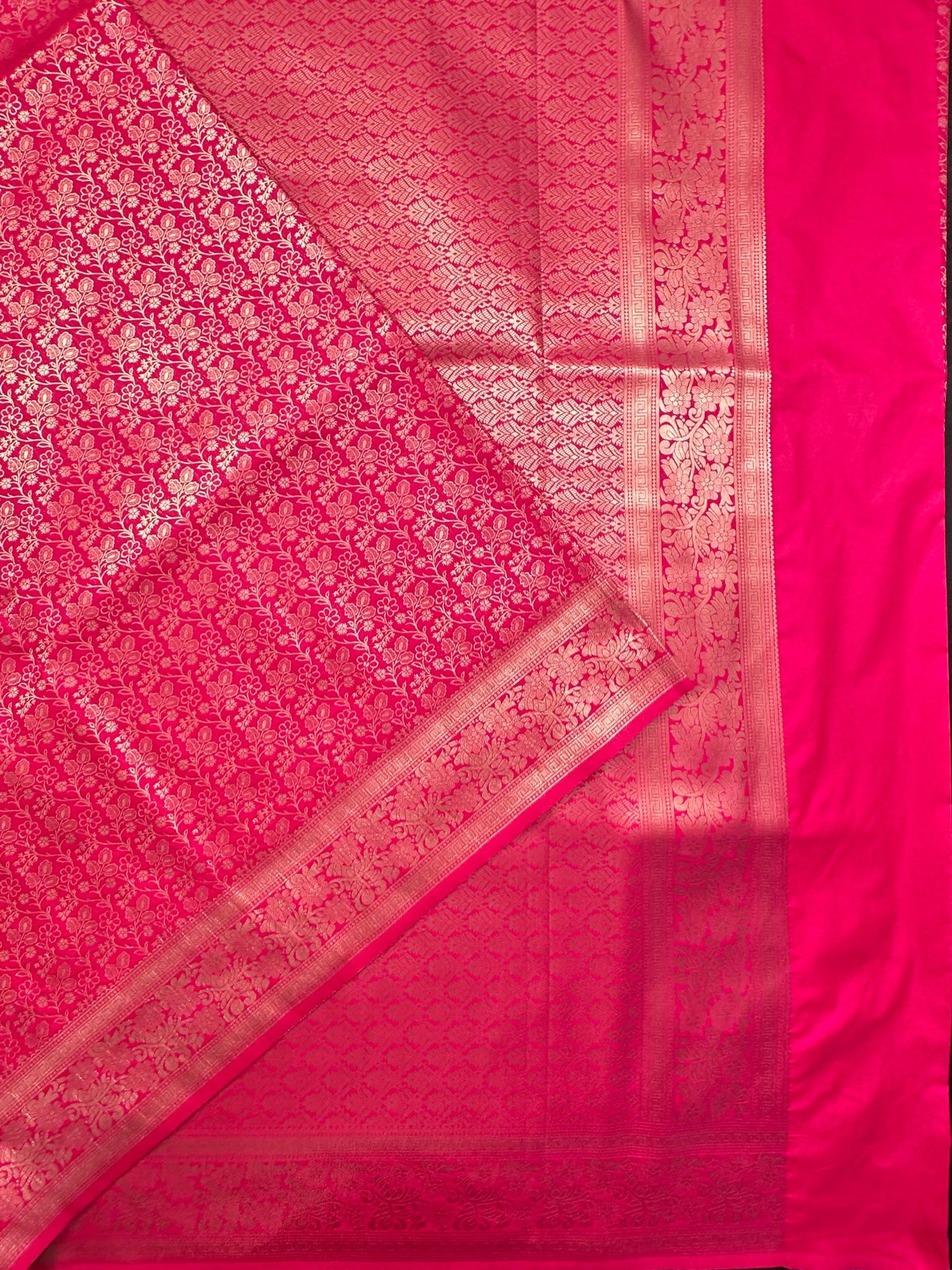 Rani Jamawar Artificial Silk Saree