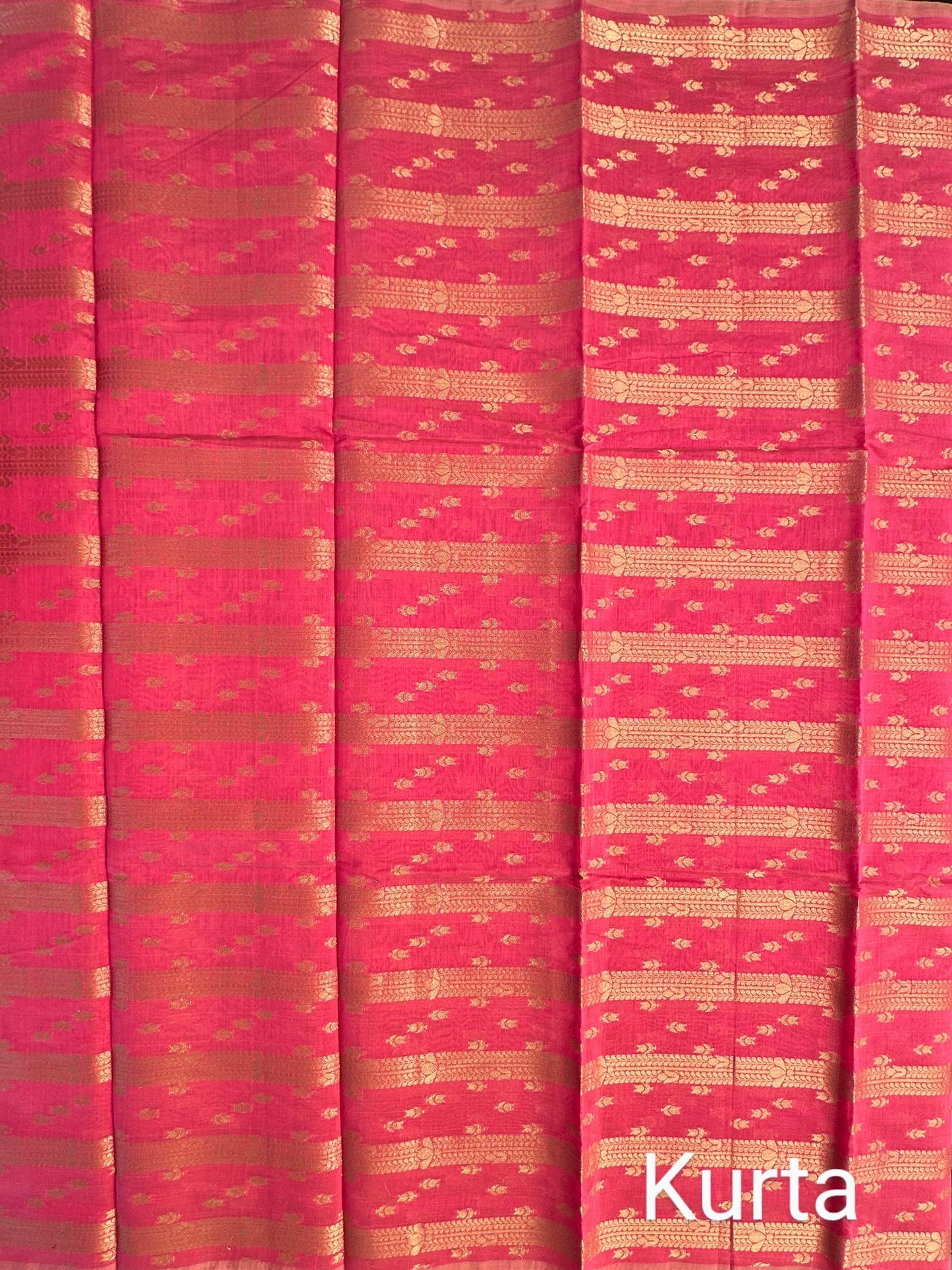 Pink Jacquard Handloom Suit
