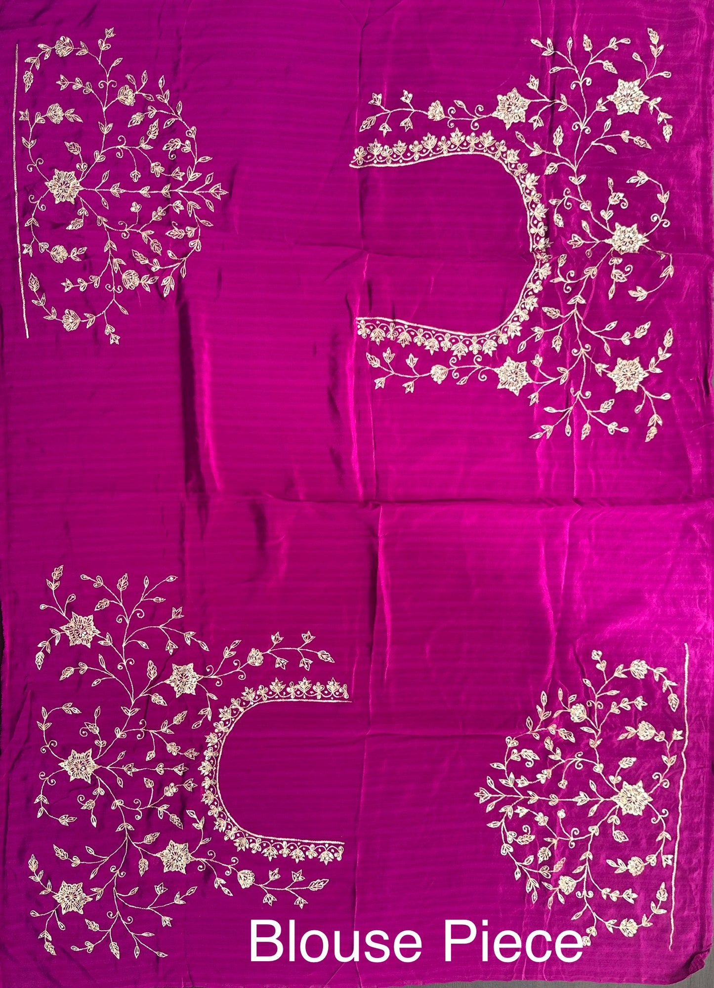 Leheriya Saree with Hand Work Blouse