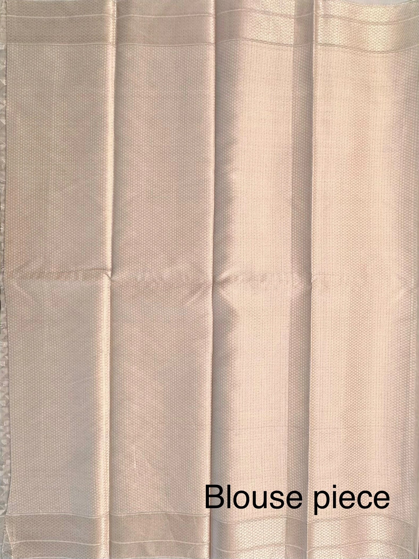 Beige Fancy Cotton Saree