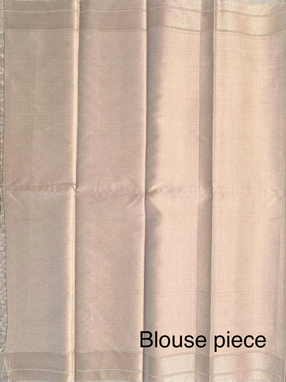 Beige Fancy Cotton Saree