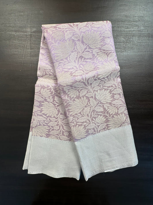 Mauve Blended Tissue Saree