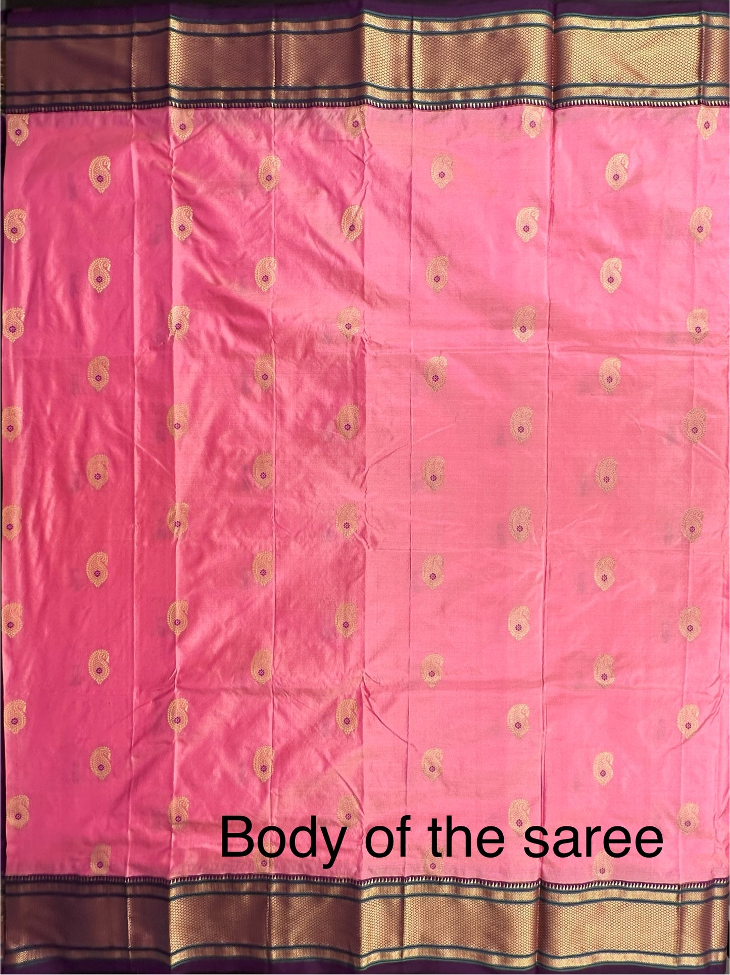 Pink-Purple Paithini Silk Saree