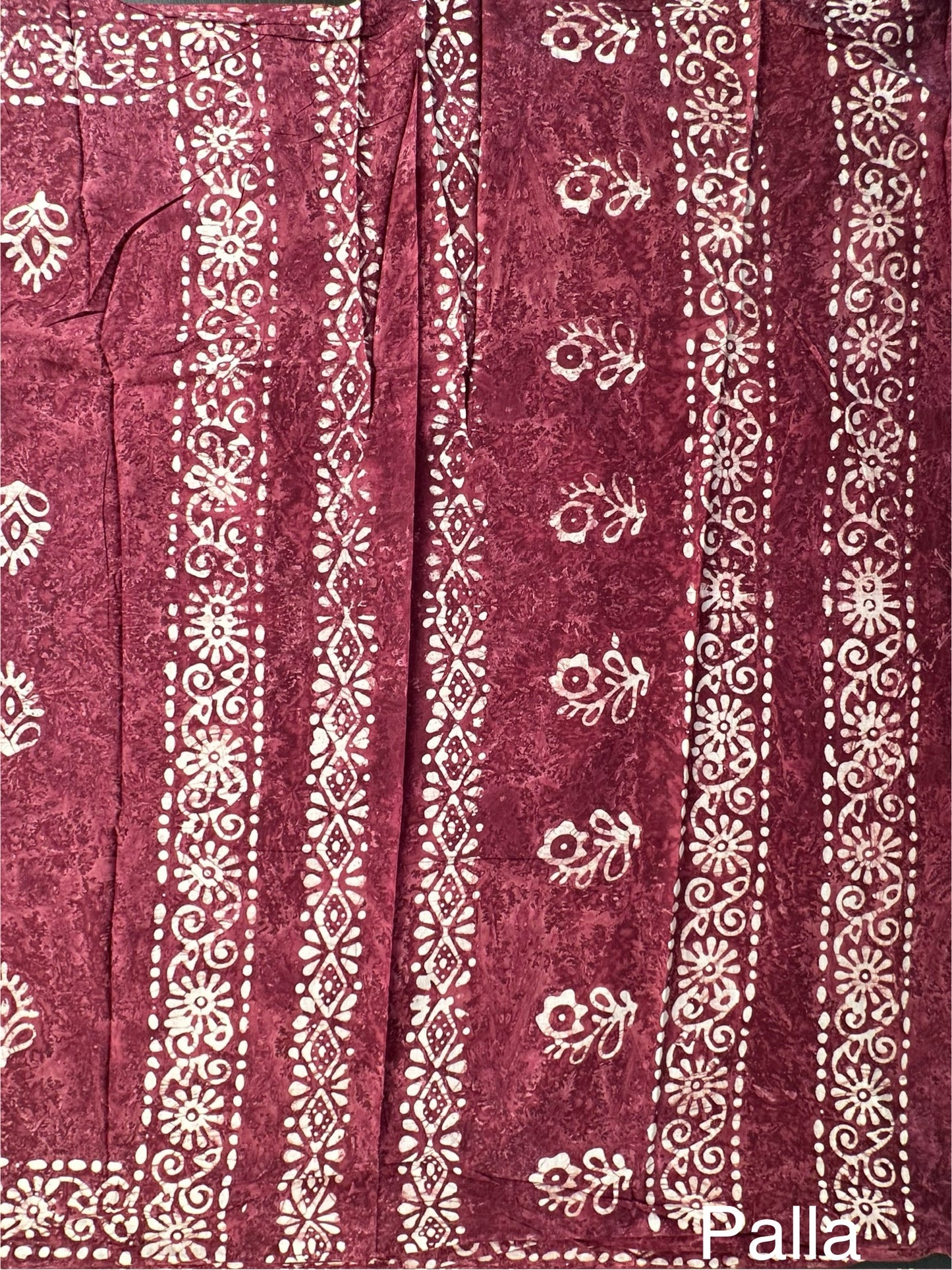 Batik Pure Cotton Saree
