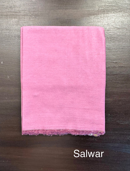 Mauve Embroidery Chanderi Suit