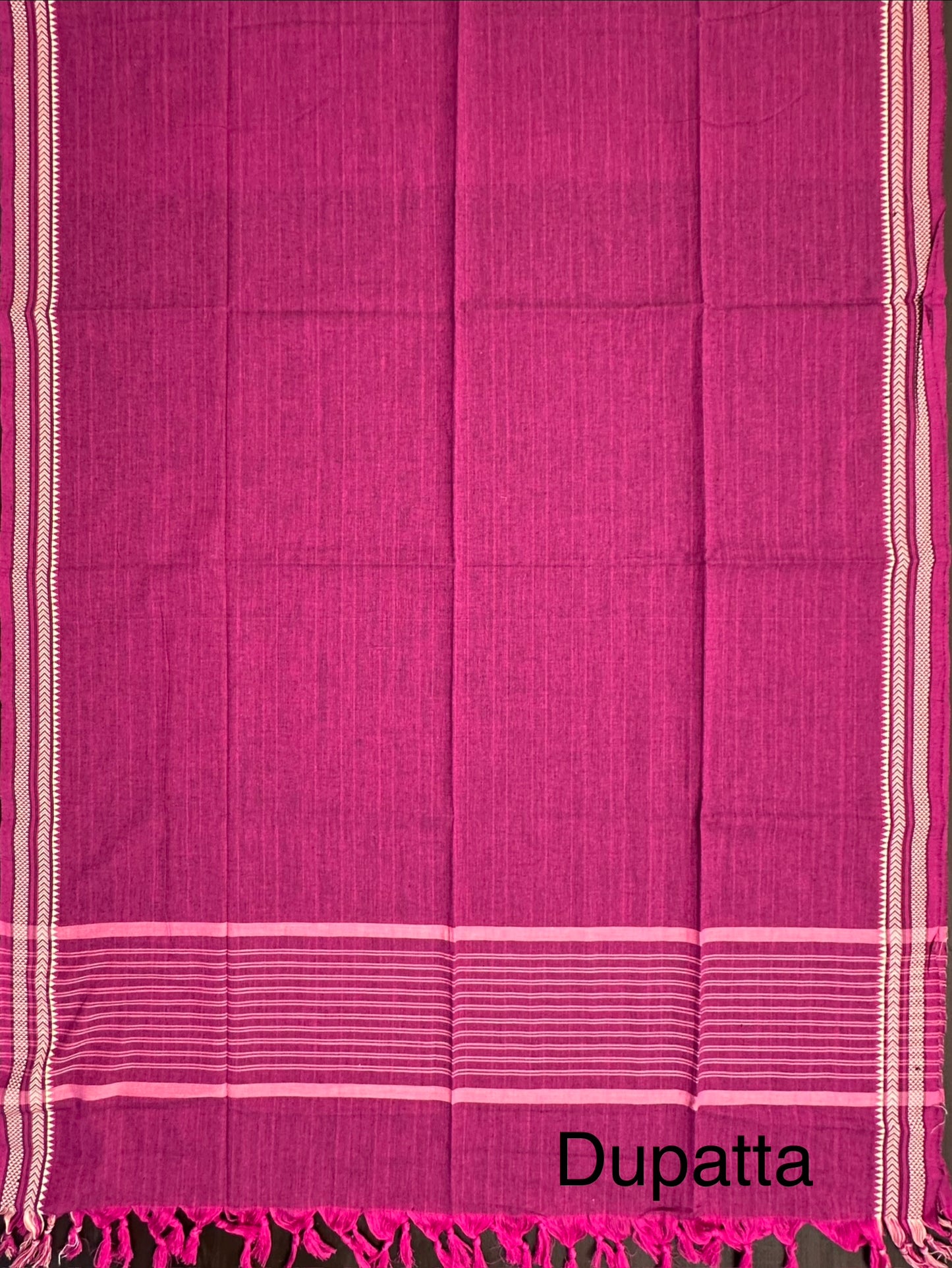 Wine South Cotton Suit