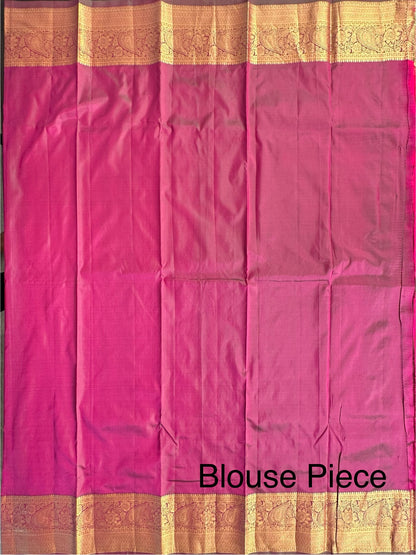 Rani Pondicherry Pure Silk Saree