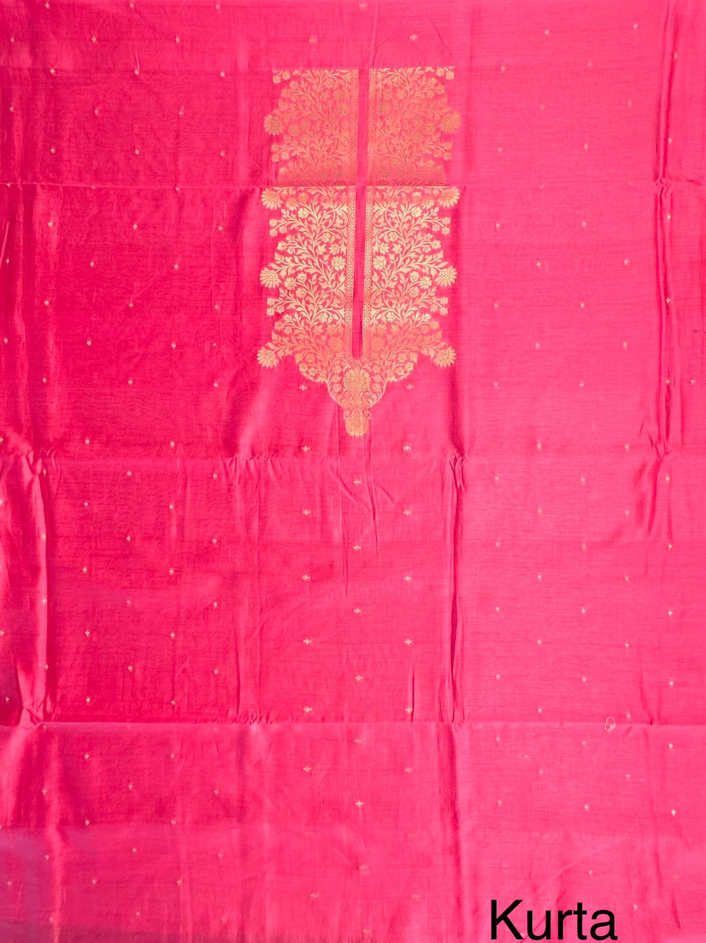 Pink Dhruvisha Handloom Chanderi Suit