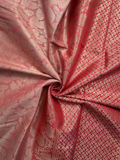 Pink Vartika Tissue Saree