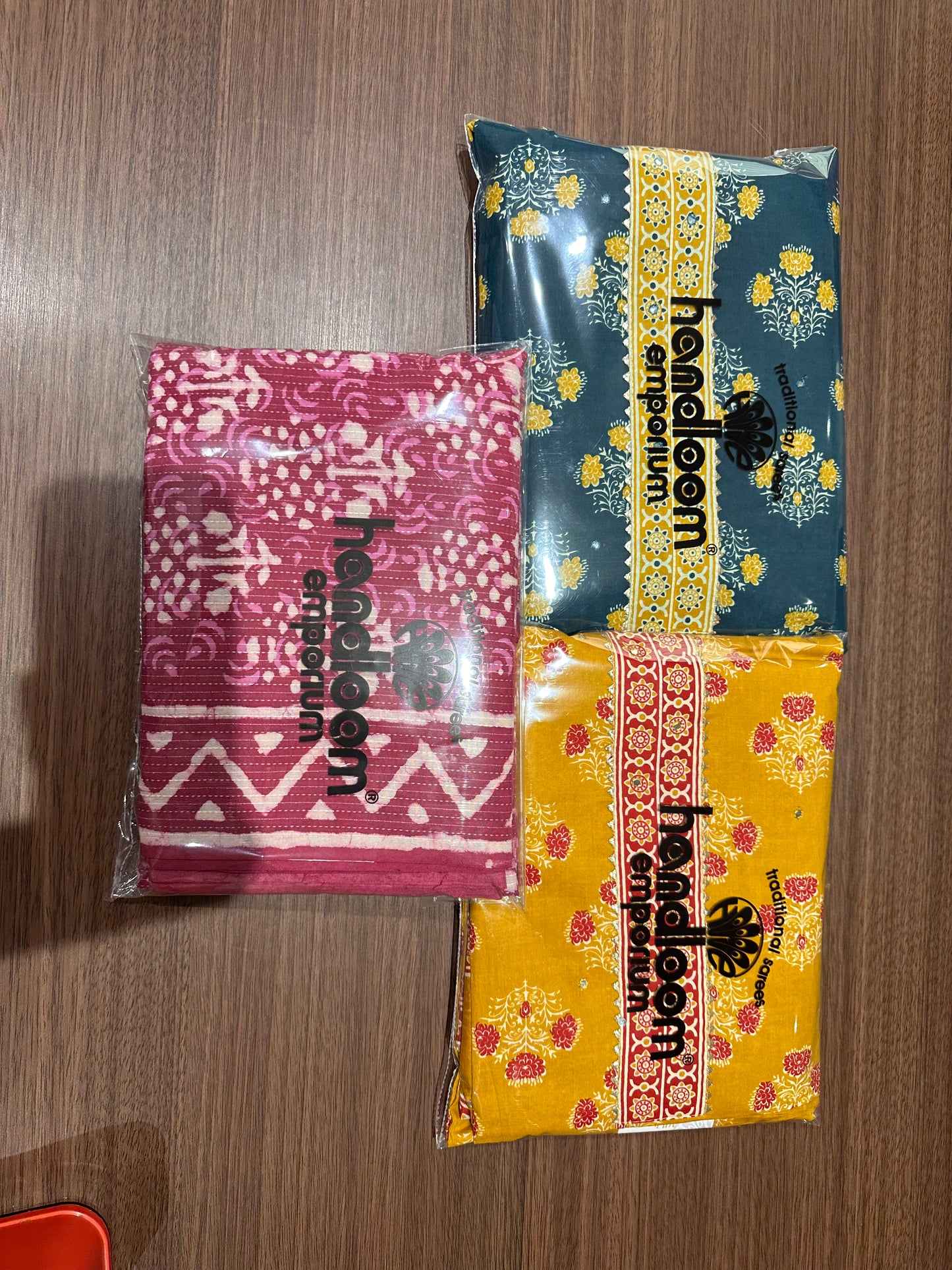 Mustard Jaipuri Necktie Cotton 3-Piece Suit
