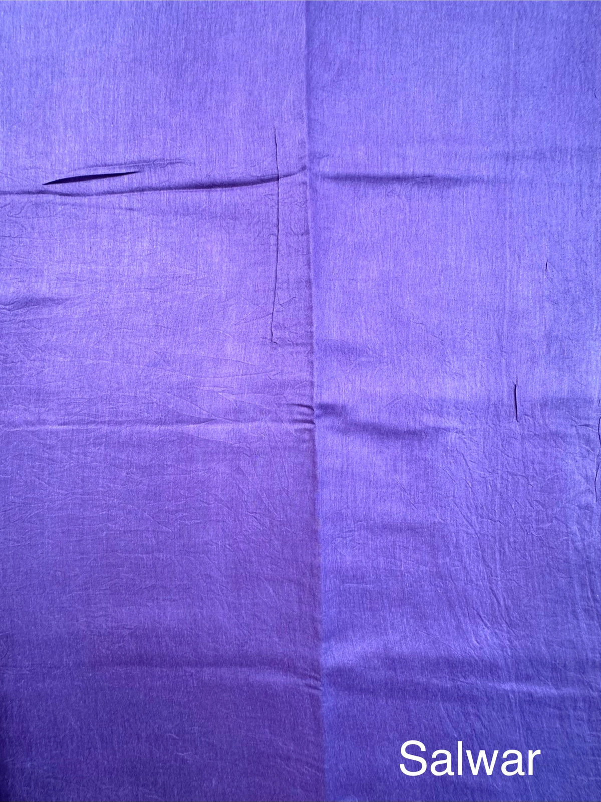 Blue Muga Silk 3-Piece Unstitched Suit