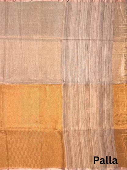 Swarnima Chandrahaas 2.0 Golden-Silver Tissue Saree