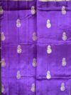Purple Rewa Pure Dupian Silk Saree