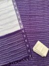 Purple-Off White Ikkat Cotton Suit