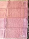 Pink Golden-Silver Tissue Saree