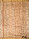 Sand Yellow Rajasthani Print Pure Cotton Chanderi Saree