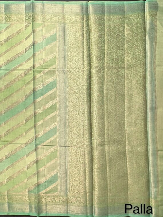 Green Rangkaat Pure Silk Saree