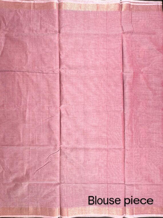 Dusky Pink Kovai Cotton Saree