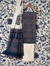 Indigo Ajrakh Jaipuri Cotton suit