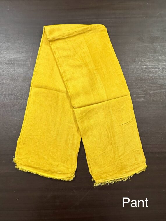 Yellow Unstitched 4-Piece Suit