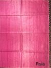 Pink Gheencha Pure Tussar Silk Saree